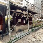 平等寺　十九社　改修工事